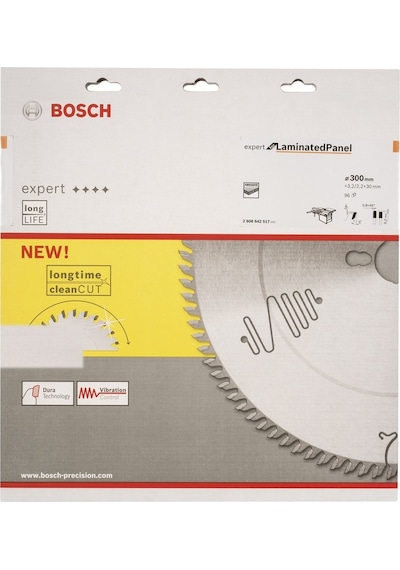 Bosch Expert For LaminatedPanel 300 x 30 MM 96 Diş Daire Testere Bıçağı - 2608642517