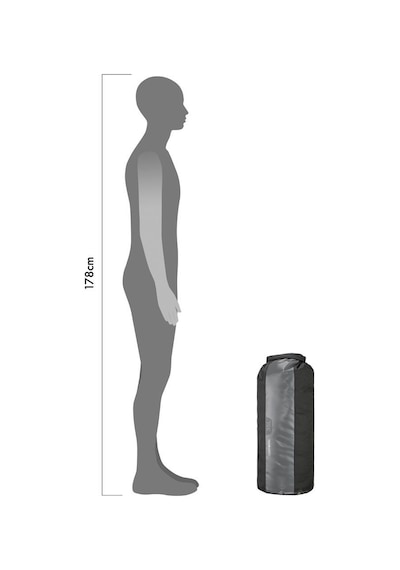 Ortlıeb K5451 Dry-bag Ps490 Su Geçirmez Çanta 22l Asphalt Siyah