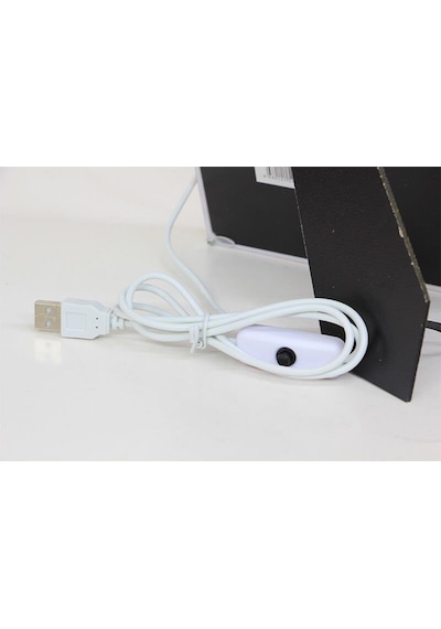 Ayna Led Li Çerçeve Led Işıklı Kalpli Fotoğraf Çerçevesi Diğer