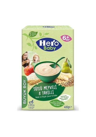 Sütlü Tahıl Meyve 200 Gr. 1 Adet