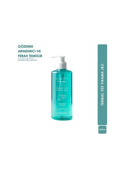 Lexroo Termal Yüz Temizleme Jeli, 200ml