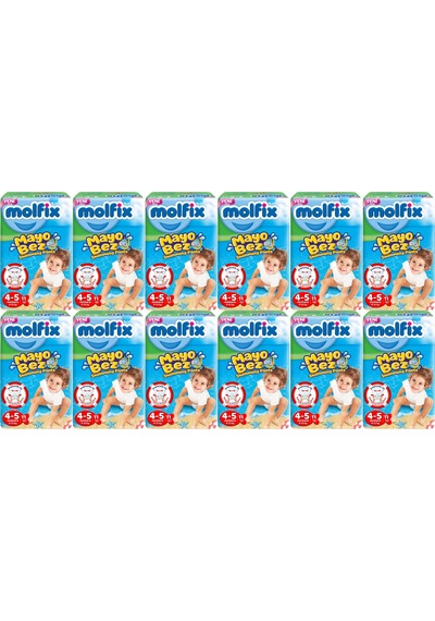 Molfix Swimming Pants Mayo Bez 4 - 5 Numara 12 x 11 Adet 12'li