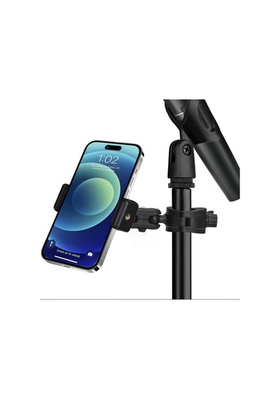 Marla It-2 Mikrofon Standı Telefon Tutucu Kelepçeli