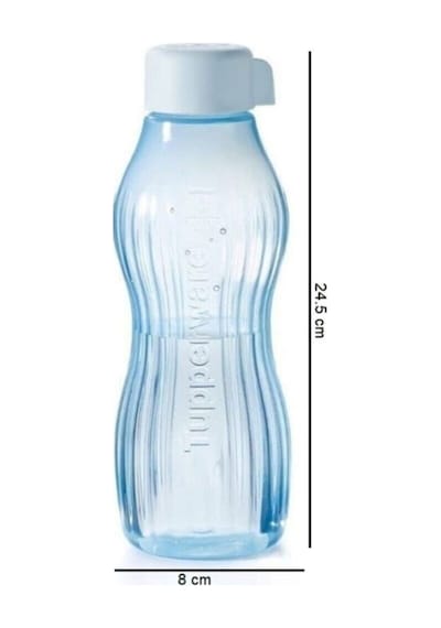 Tupperware Eko Şişe Ice 880 Ml Dondurulabilir Matara Suluk Mavi
