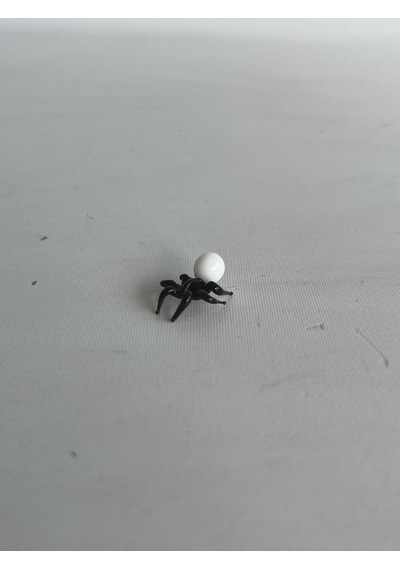 El Yapımı Mini Murano Cam Örümcek Biblo A127-06