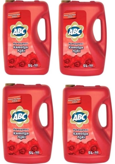 Yumuşatıcı Kamelya Aşkı 5 Litre 50 Yıkama 4 Adet 200 Yıkama Diğer
