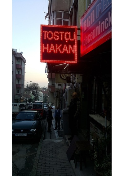 32x64cm Led Tabela Çift Taraflı Kayan Yazı-kırmızı 32x64cm Led Tabela Çift Taraflı Kayan Yazı-kırmızı