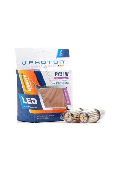 Ahmet Otomotiv Photon P21w 93 Amber Sinyal Led