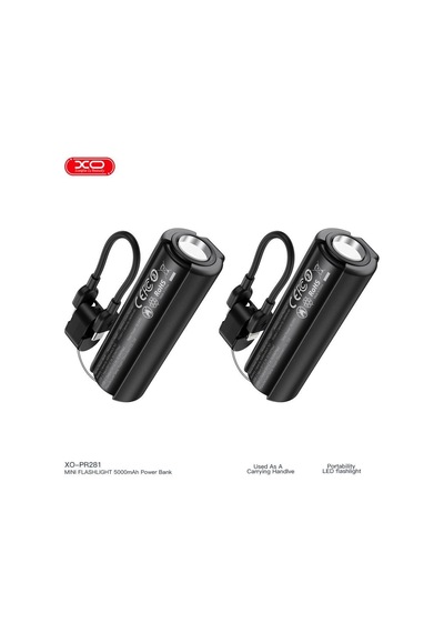 Premium Pr281 5000 Mah Powerbank Şarj Aleti Pr281 İp Telefon Pili Akıllı Güç Seyahat Bataryası Çok Renkli