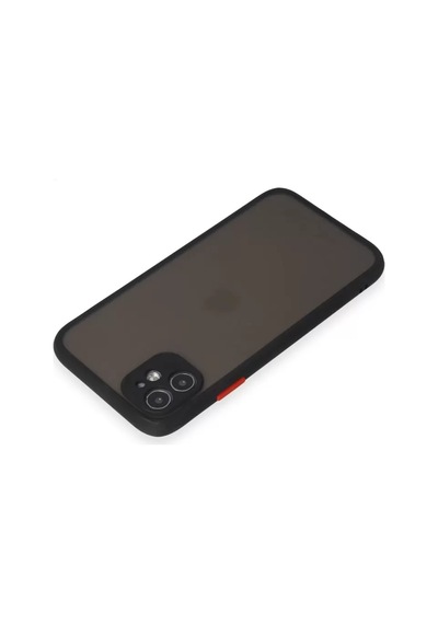 Newface Apple Apple iPhone Uyumlu 11 Kılıf Montreal Silikon Kapak - Siyah