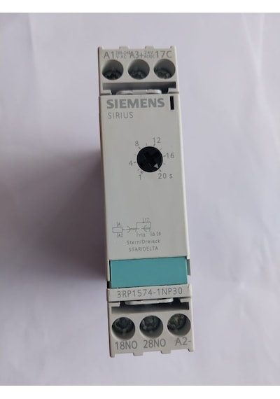 Siemens Sirius Elektronik Zaman Rölesi Yıldız Üçgen 1-20 s
