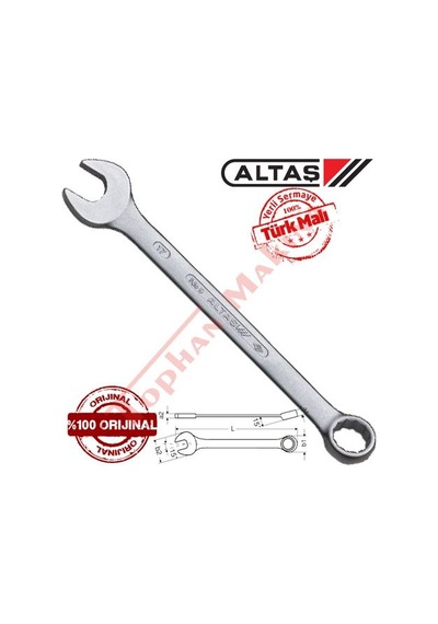 Altaş Kombine Anahtar 23 Mm N11.18558