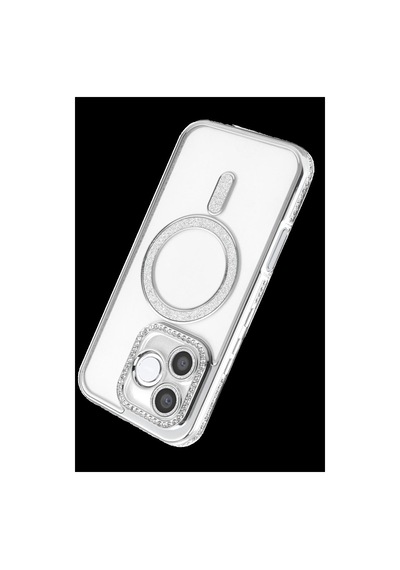 Huawei Honor 600 Lite Joke Simli Magneticsafe Kılıf - Gümüş