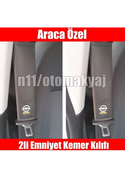 Opel Zafira Oto Koltuk Deri Emniyet Kemer Aksesuar Kılıfı