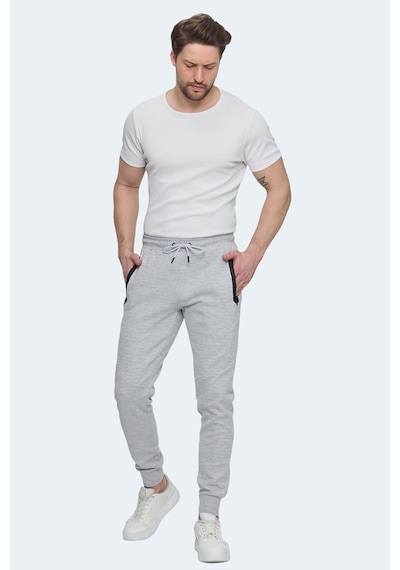 Jack & Jones Jpstwıll Fusıon Sweat Pants Noos Erkek Açık Gri Eşofman Altı Açık Gri