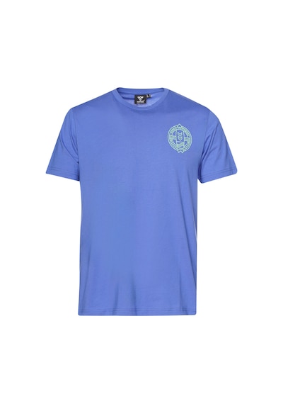 Hummel Calvert Kısa Kollu Tişört 912202-7837 Mavi
