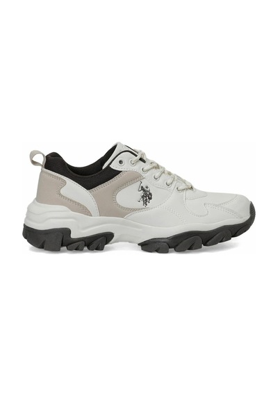 U.s. Polo Assn. Tracky Kalın Taban Kadın Spor Sneaker Ayakkabı Bej-kahve