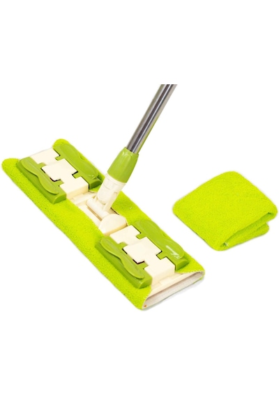 Sihirli Spin Mop Teleskopik Çok Amaçlı Mop +1 Bez Hediyeli - Mor 5332 0