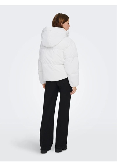 Only Onldixie Life Puffer Kadın Şişme Mont 15349122 Beyaz