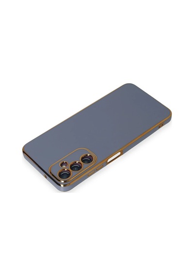Gld-spt- Newface Samsung Uyumlu Galaxy A05s Kılıf Volet Silikon - Mavi