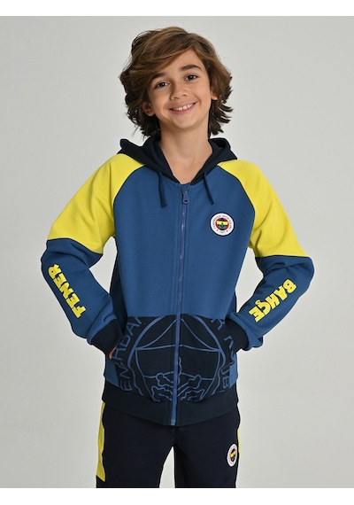 Fenerium Çocuk Trıbun Sarı Lacivert Sweat Fb Laci 24