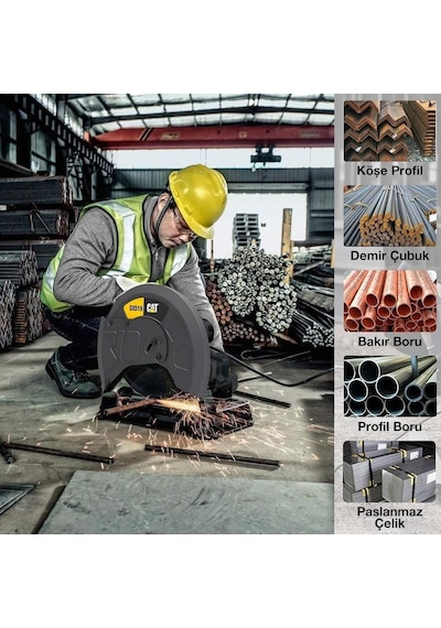 Cat Da10126 350mm Universal Metal Profil Kesme Taşı