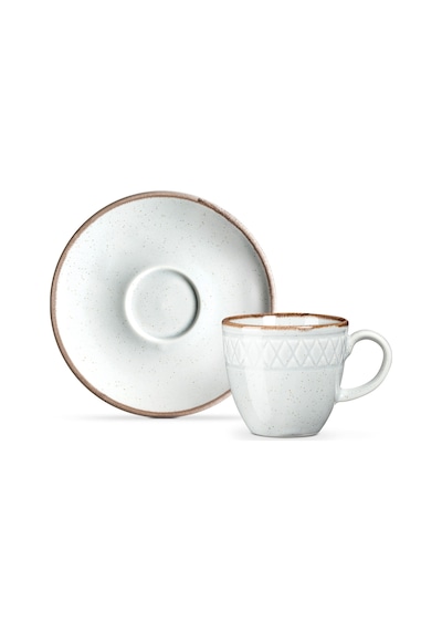 Madame Coco Antique 6 'lı Kahve Fincan Seti Fınc000000005790ml-gri-1