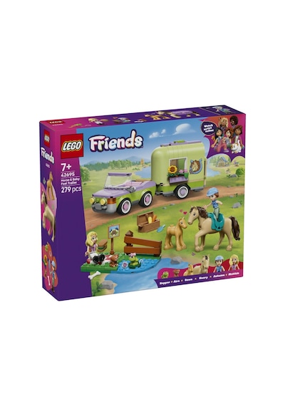 Lego Friends 42695 Horse And Baby Foal Trailer