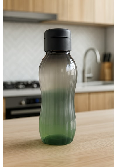 Suluk 2'li Set Su Şişesi Bpa Free Okul Suluğu Pp-5 Suluk Spor Okul Ofis Suluğu Siyah-mavi 900 Ml Mavi - Siyah