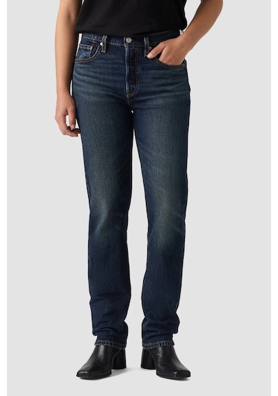 Levi's 501 Dark Indigo Kadın Jean-24639 Lacivert