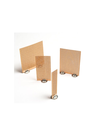 Rufus Concept Delikli Model Üçgen 100 X 100 X 0.5 Mm Sehpalı 20 Adet