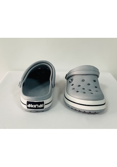 Unisex Doktor Hemşire Terlik Buz Gri-lacivert Unisex Doktor Hemşire Terlik Buz Gri-lacivert