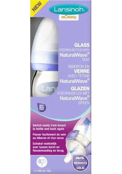 Lansinoh Natural Wave Cam Biberon  160 ML