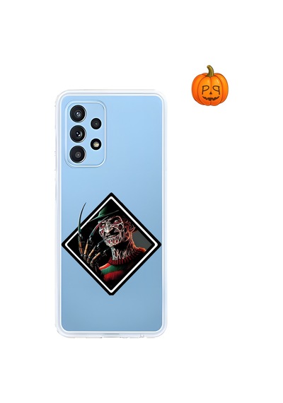 Dali Design Samsung Galaxy A52 Uyumlu Şeffaf Kılıf Horror 2 Tasarımlı