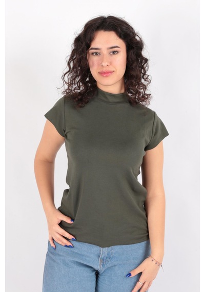 Busem S0016848 Kadın Bluz Haki