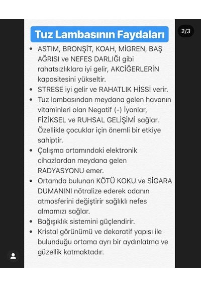 Yaren Tuz Lambası Yüzey İşleme Model - Doğal Kaya Tuzu