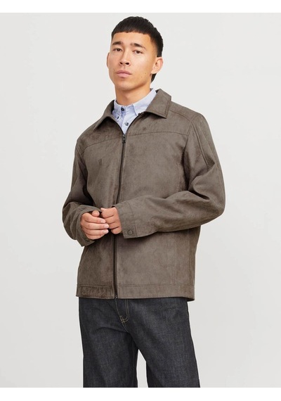 Jack & Jones Jjedylan Shacket Noos Erkek Ceket 12268609 Kahverengi