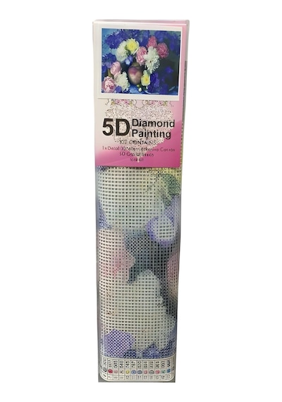 5d Yapışan Boncuk Goblen 30 X 40 Cm Mozaik Tablo Pano 60307 Çok Renkli