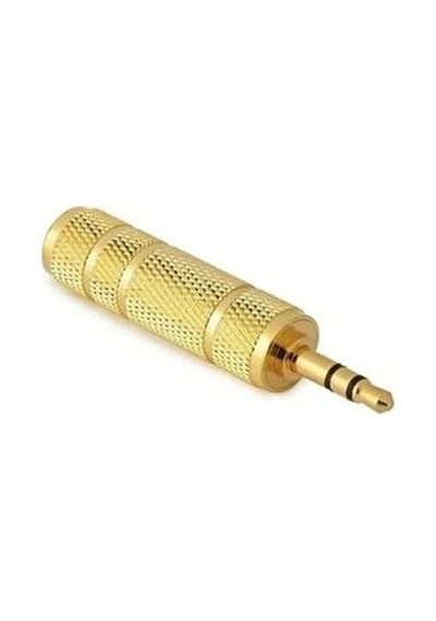 6.3 Mm Dişi 3.5 Mm Erkek Çevirci Amfi Kablosu 3.5 Mm Jack Çevirici
