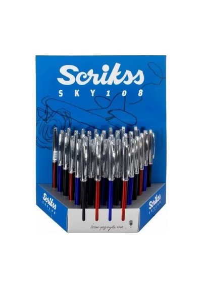 Scrikss Tükenmez Kalem Sky 108