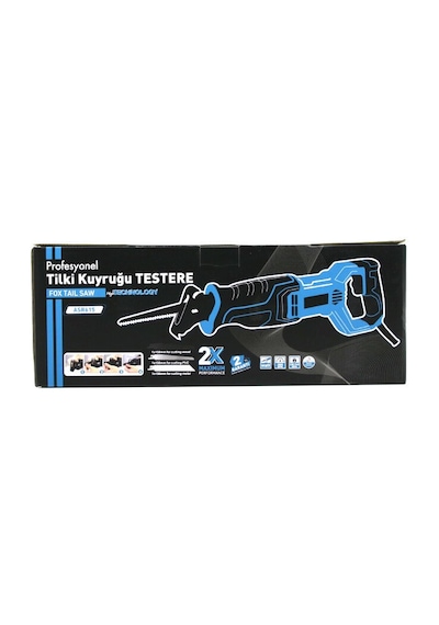 Assur Profesyonel Asr-615 Elektrikli Testere 230v 0-2800 Rpm Mavi Tilki Kuyruğu