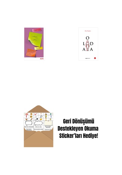 Camus Dansı + Aloda + Okuma Sticker'ları