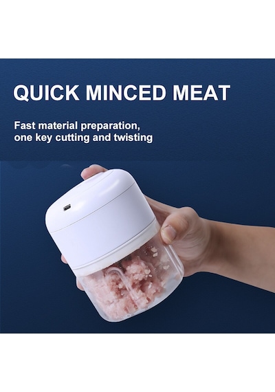 Mini Rondo Şarjlı 250 Ml Hazneli 4801