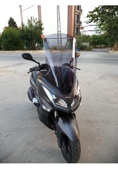 Motocam Kanuni Reha 250 Ön Cam 2022-2026 Model 72cm Füme Renkli 4mm Uzun