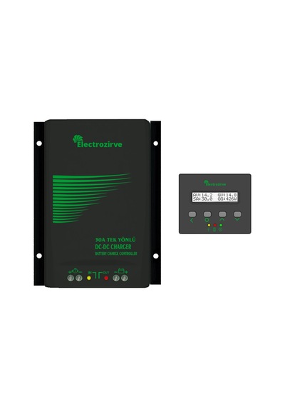 Electrozirve 30a Dc-dc Charger Akü Şarj Kontrol+ekran