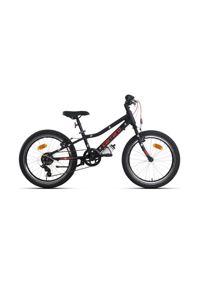 Carraro Red Eagle 20 Jant Hafif Aluminyum Çocuk Bisikleti 6 Vites Siyah Kırmızı Siyah
