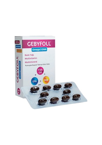 Gebyfoll Omega3 Dha 30  Kapsül