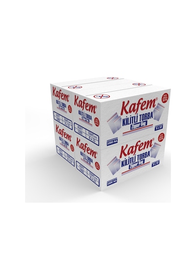 8 x 10 CM Kilitli Poşet / Naylon Torba ( 4.000 Adet ) - Kafem