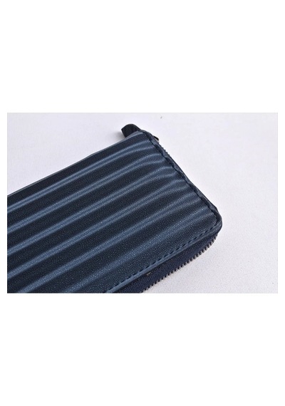 Ozka Leather Collection Velvet Model Trend Kadın Cüzdan Lacivert Lacıvert
