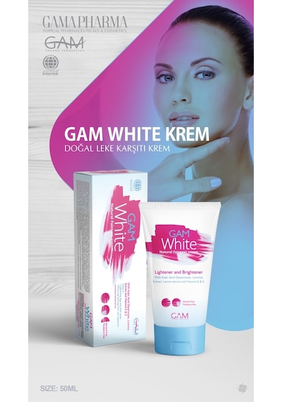 Gam White Krem Leke Kremi 50 ML